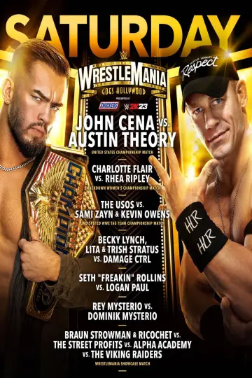 Plakat do filmu "WrestleMania 39: Saturday" #1089275