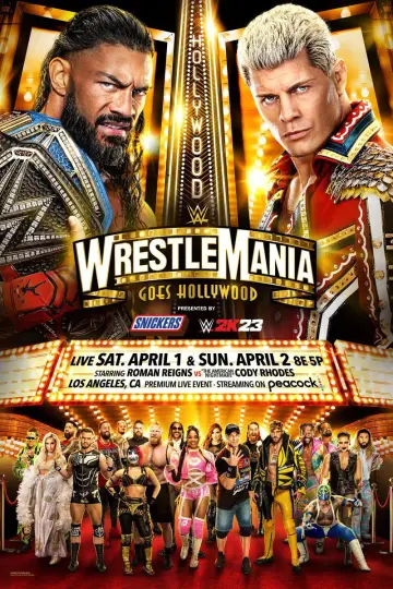 Plakat do filmu "WrestleMania 39: Saturday" #1089276