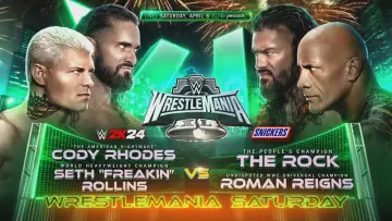 Zasłona do filmu "WrestleMania XL Saturday" #446956