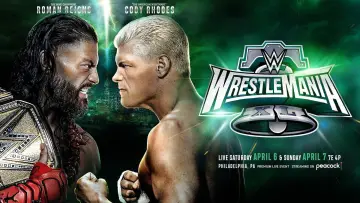 Zasłona do filmu "WrestleMania XL Sunday" #445065