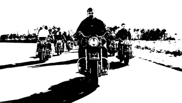 Zasłona do filmu "Motocykliści" #588419