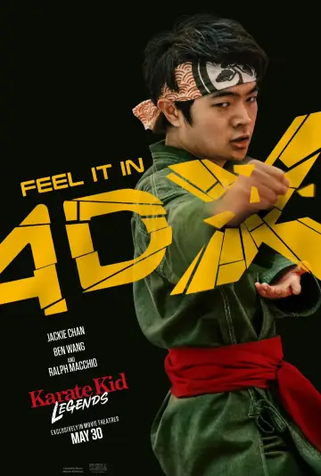 Plakat do filmu "Karate Kid: Legendy" #554613