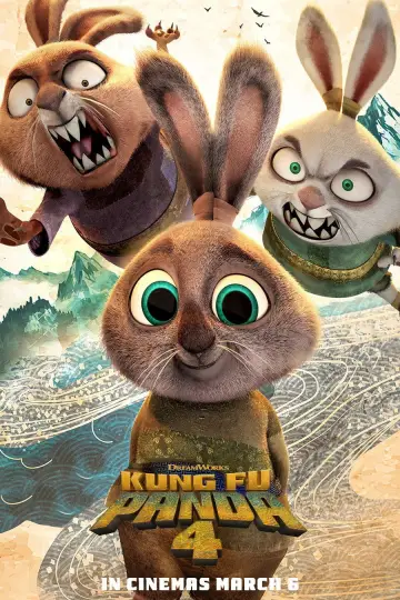 Plakat do filmu "Kung Fu Panda 4" #565213