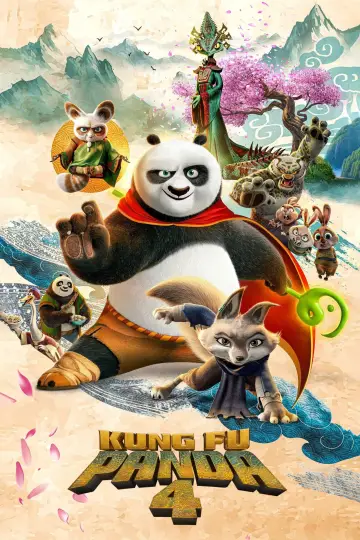 Plakat do filmu "Kung Fu Panda 4" #565264