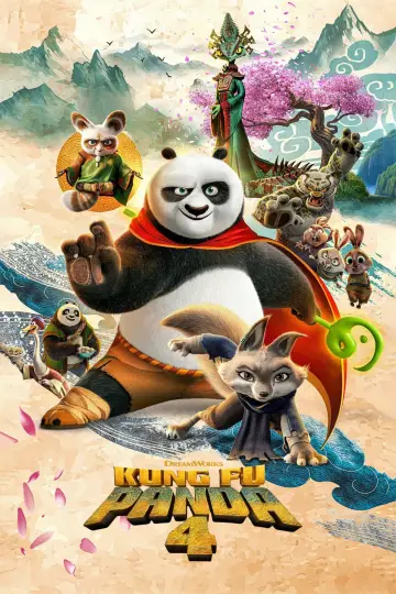 Plakat do filmu "Kung Fu Panda 4" #565274