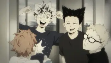 Zasłona do filmu "HAIKYU!! The Dumpster Battle" #611338