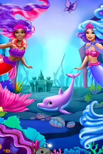Plakat do filmu "Barbie: Moc syrenek" #1584486