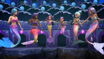 Zasłona do filmu "Barbie: Moc syrenek" #326494
