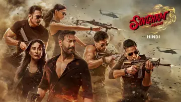 Zasłona do filmu "सिंघम अगेन" #976478