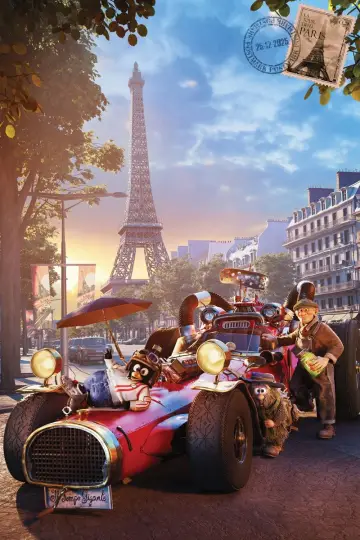 Plakat do filmu "Flåklypa - fra Paris til Pyramidene" #1725896