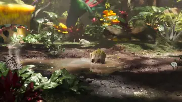 Zasłona do filmu "Groot w kąpieli" #239517