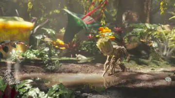Zasłona do filmu "Groot w kąpieli" #239518