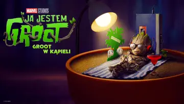 Zasłona do filmu "Groot w kąpieli" #991246