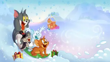 Zasłona do filmu "Tom and Jerry: Kraina bałwanków" #332036