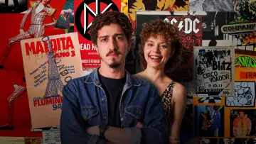 Zasłona do filmu "Aumenta que é Rock 
