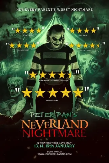 Plakat do filmu "Piotruś Pan Horror w Nibylandii" #620025