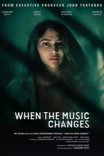 When the Music Changes plakat