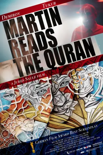 Martin liest den Koran plakat