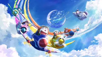 Zasłona do filmu "映画ドラえもん のび太と空の理想郷" #937121