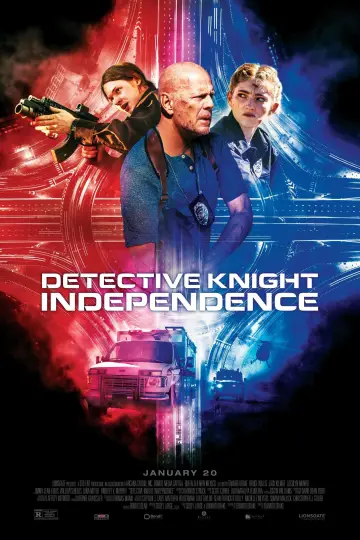 Plakat do filmu "Detektyw Knight: Dzień Niepodległości" #87264