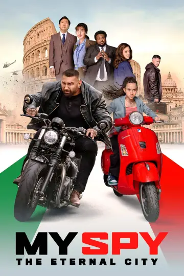 Plakat do filmu "Mój przyjaciel szpieg - Wieczne miasto" #602410