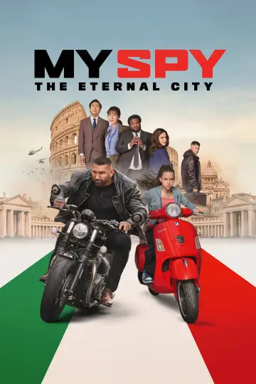 Plakat do filmu "Mój przyjaciel szpieg - Wieczne miasto" #602413