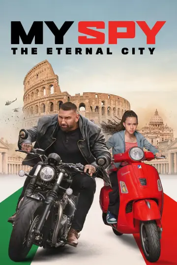 Plakat do filmu "Mój przyjaciel szpieg - Wieczne miasto" #602436