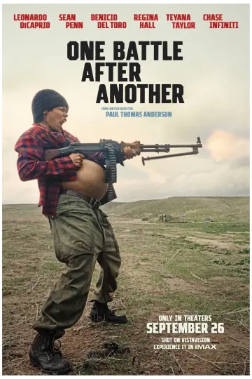 Plakat do filmu "Jedna bitwa po drugiej" #510711