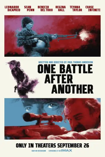 Plakat do filmu "Jedna bitwa po drugiej" #510811