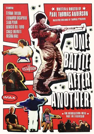 Plakat do filmu "Jedna bitwa po drugiej" #828047