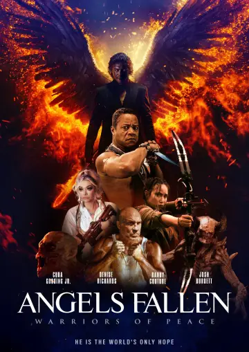 Plakat do filmu "Upadek aniołów. Wojownicy pokoju" #581581