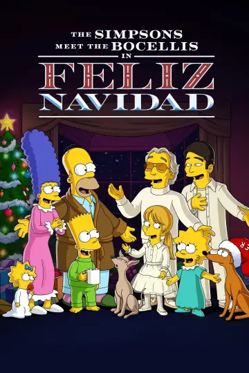 Plakat do filmu "Feliz Navidad: Simpsonowie poznają Bocellich" #82492