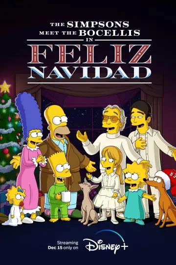 Plakat do filmu "Feliz Navidad: Simpsonowie poznają Bocellich" #82494