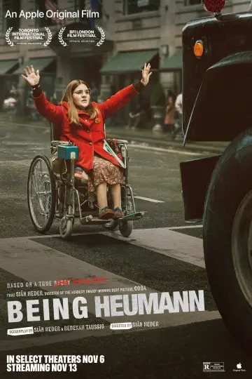 Plakat do filmu "Być człowiekiem: historia Judy Heumann" #1582649