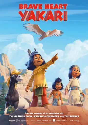 Plakat do filmu "Yakari, cœur de brave" #1624147