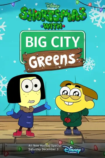 Plakat do filmu "Gwiazdka z Greenami w wielkim mieście" #1652700