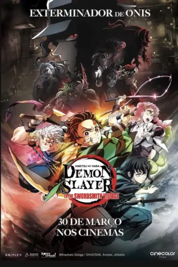 Plakat do filmu "Demon Slayer – To the Swordsmith Village" #409741