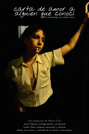 Plakat do filmu "Carta de amor a alguien que conocí" #190649