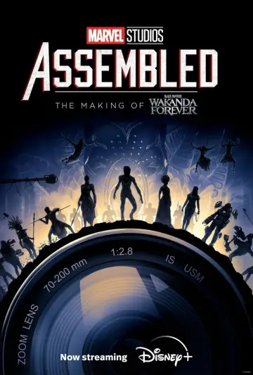 Plakat do filmu "ASSEMBLED: Za kulisami "Czarna Pantera: Wakanda w moim sercu"" #127623