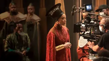Zasłona do filmu "ASSEMBLED: Za kulisami "Czarna Pantera: Wakanda w moim sercu"" #397849