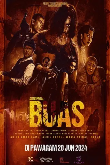 Plakat do filmu "Abnormal: Buas" #1115277
