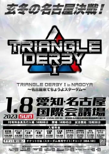 Plakat do filmu "TRIANGLE DERBY Ⅰ in Nagoya ～名古屋来てちょうよスターダム～" #965161