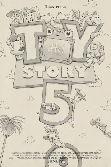 Plakat do filmu "Toy Story 5" #924523
