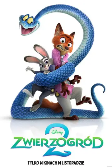 Plakat do filmu "Zwierzogród 2" #1854884