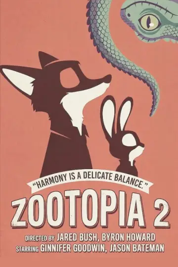 Plakat do filmu "Zwierzogród 2" #764277