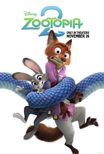 Plakat do filmu "Zwierzogród 2" #764359