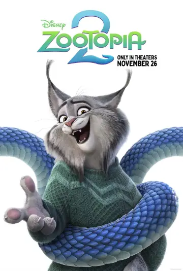 Plakat do filmu "Zwierzogród 2" #764361
