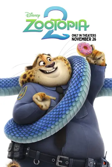 Plakat do filmu "Zwierzogród 2" #764362