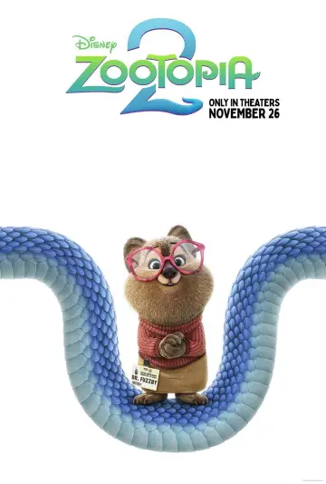 Plakat do filmu "Zwierzogród 2" #764363