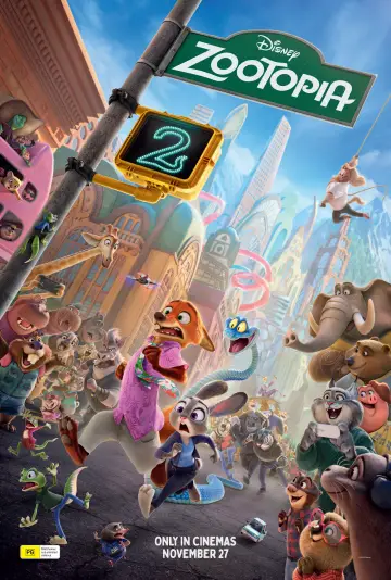 Plakat do filmu "Zwierzogród 2" #764366
